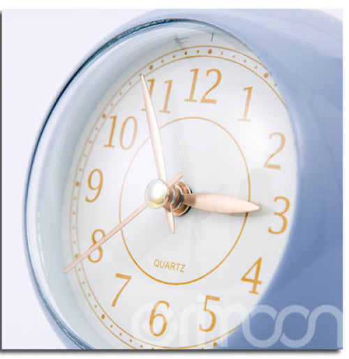 4pc Metal Clocks Creative Silent Simple Living Room Bedroom Student Luminous Quartz Clock Gift