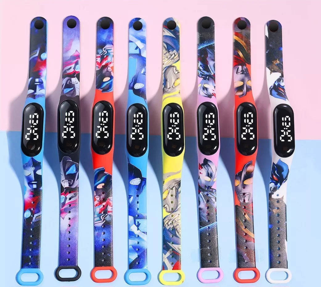 Children's Watches Led Cartoon Bracelet Gift Wholesale 20 Pieces, Complete Watch