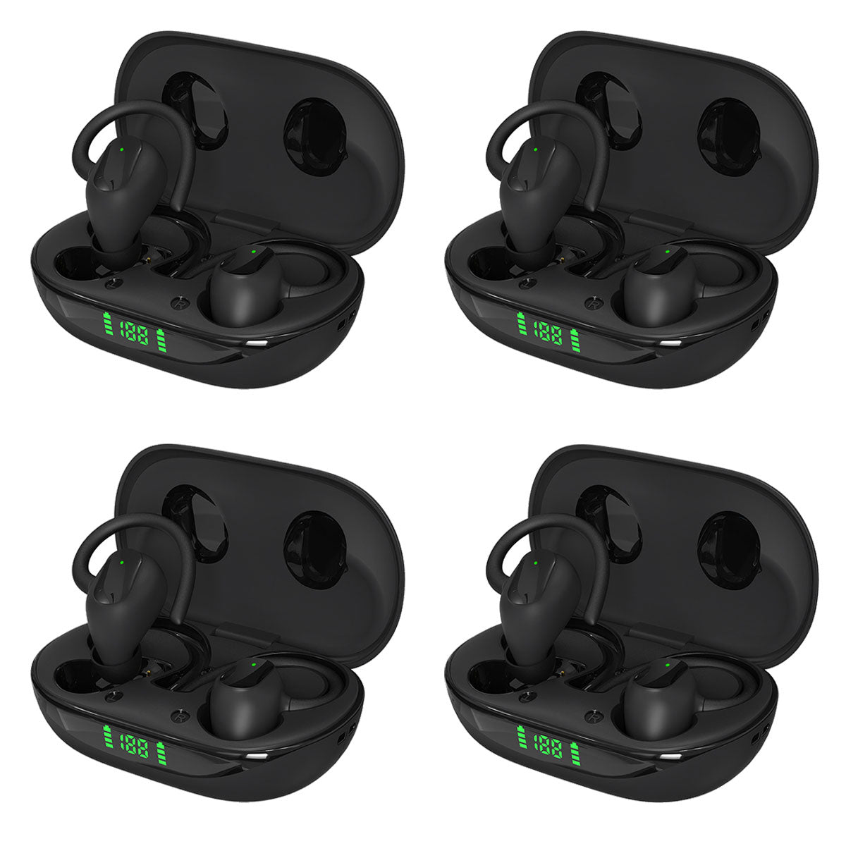 2/3/4pz X10pro Audifonos Bluetooth Deportivos Audifonos In Ear negro Mayoreo