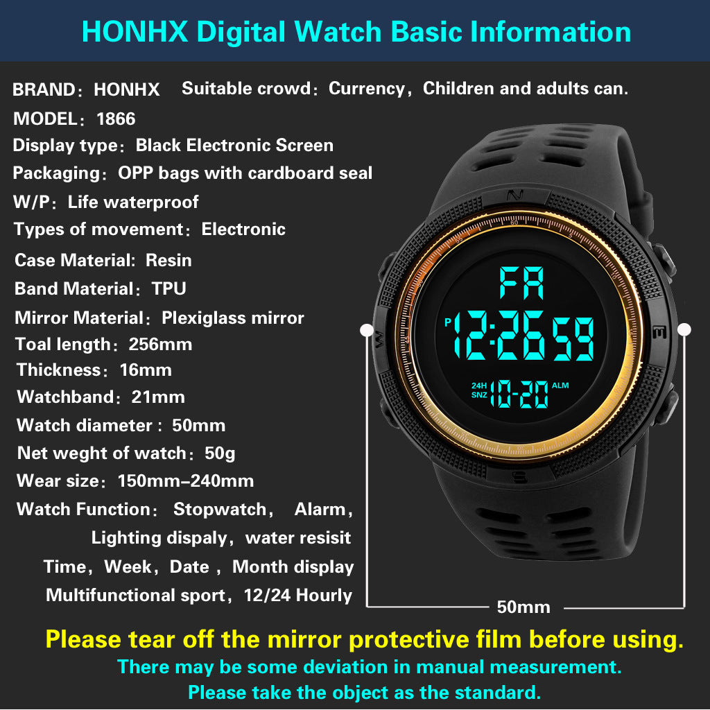 Skmei 1250 Reloj Skmei 1251 Instrucciones Watch Bands SKMEI Strap