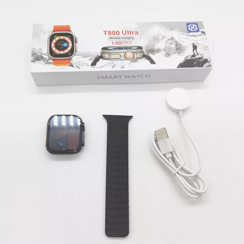 kit 4 Smartwatches T800 Ultra Relógios Bluetooth Atacado