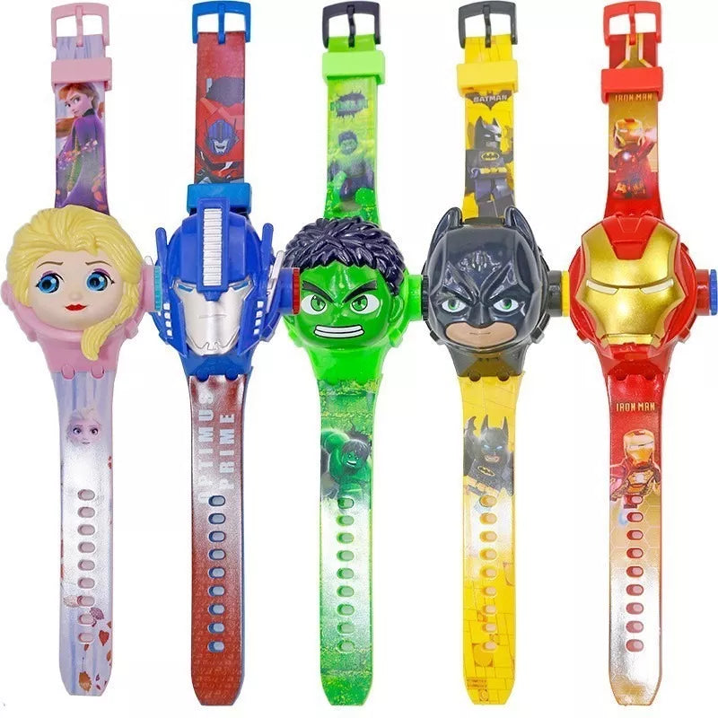 20piezas Relojes Infantil Muñeca Proyector Regalo Mayoreo