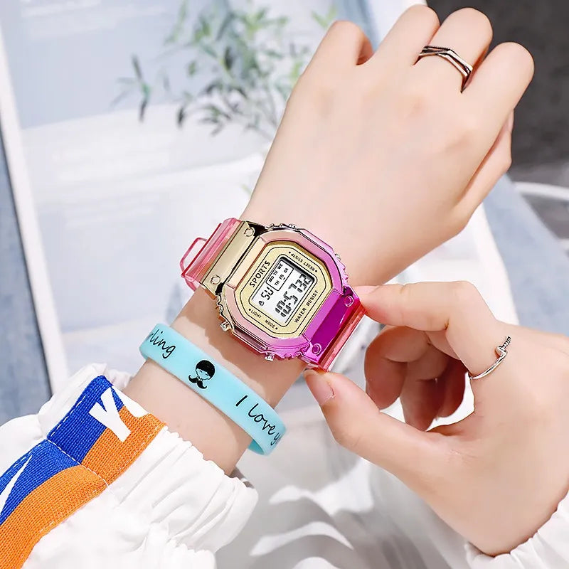 Watches 10/20/25Pcs Led Women Men Colorful Wholesale