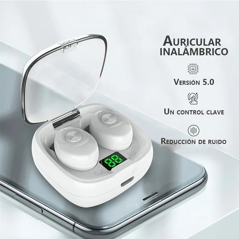 Audífonos XG-8 in-ear gamer inalámbricos Mayoreo blanco 10 Unidades