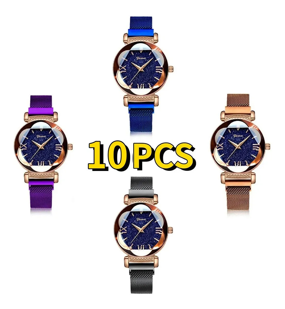 Relojes De Cuarzo Magnético Mujer Venta Caliente Regalo Mayoreo 10/20pzs