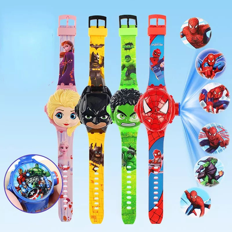 20piezas Relojes Infantil Muñeca Proyector Regalo Mayoreo