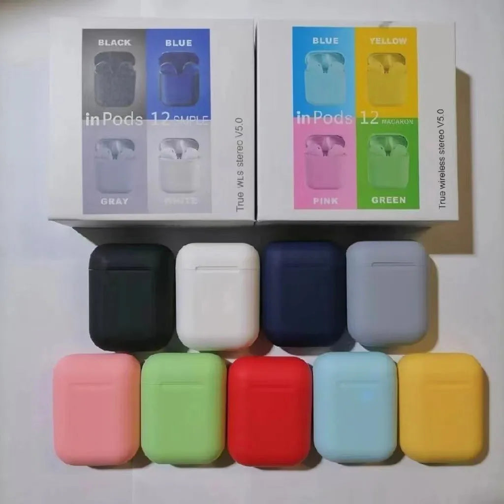 Tws Wireless Earbuds I12 Tws Airpods Colors I12 TWS Price In