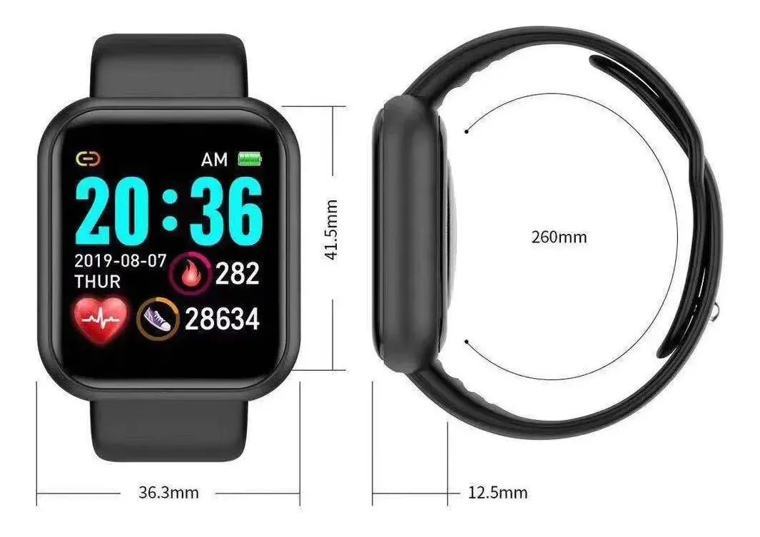 Kit 10 Smartwatches Atacado Y68/D20