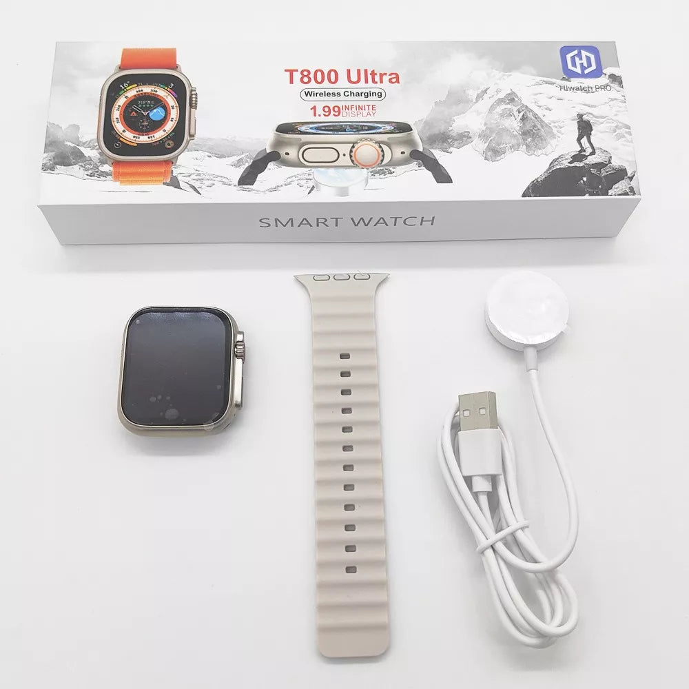 kit 4 Smartwatches T800 Ultra Relógios Bluetooth Atacado
