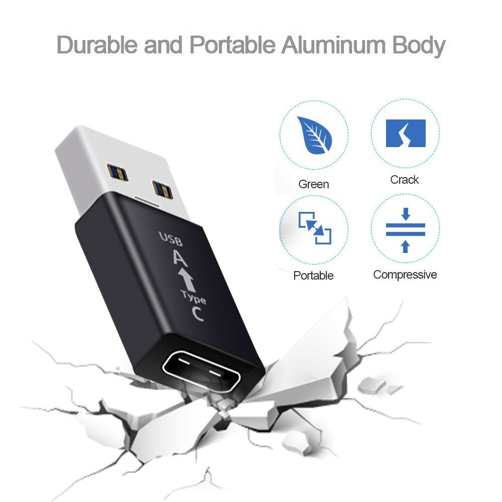 10/30/50 Peças Adaptador Otg Usb Tipo C para Usb 3.0 Premium Smartphones Atacado