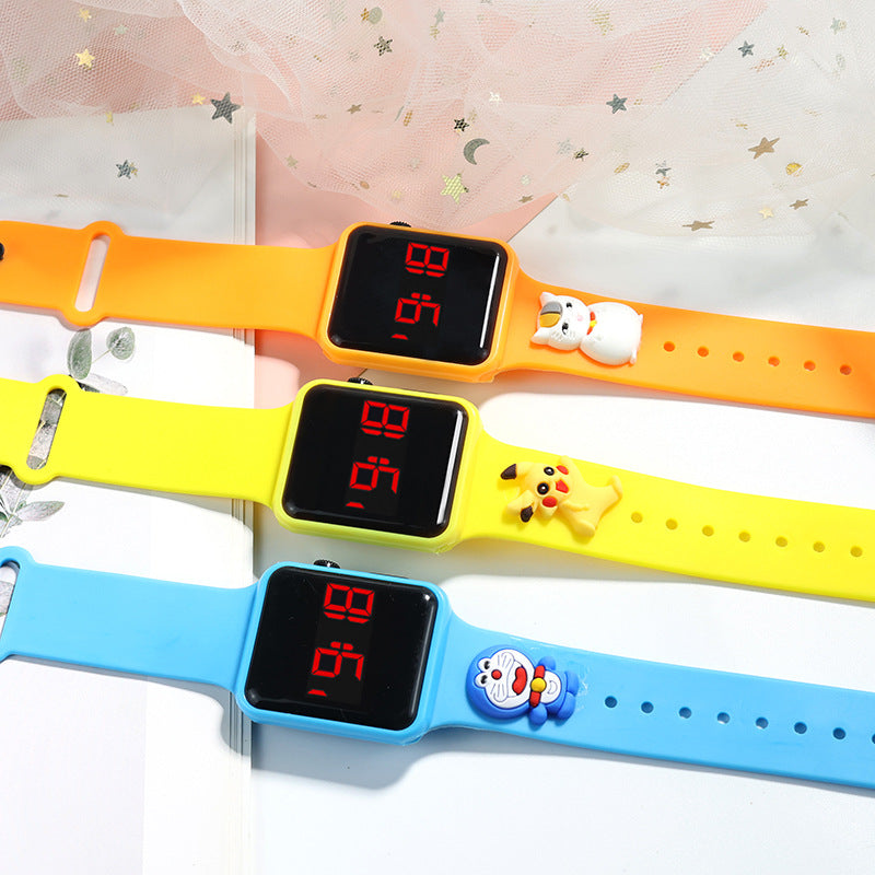 50 pieces Children's Watches Square Watches with Drawings Party Gift Wholesale