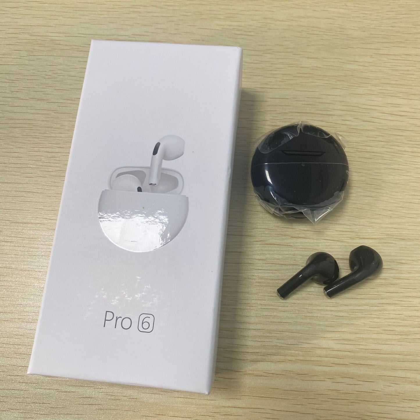 10piezas Audífonos In-ear Oem Pro6  Compatible IOS Android Cree Mayoreo