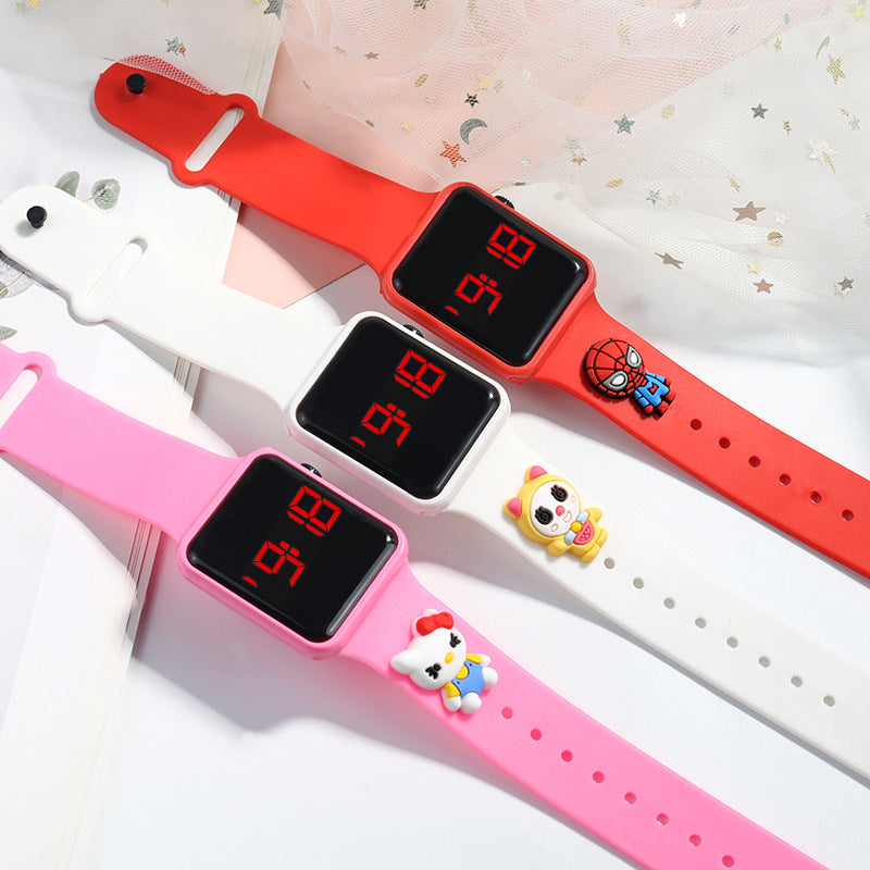 50 pieces Children's Watches Square Watches with Drawings Party Gift Wholesale