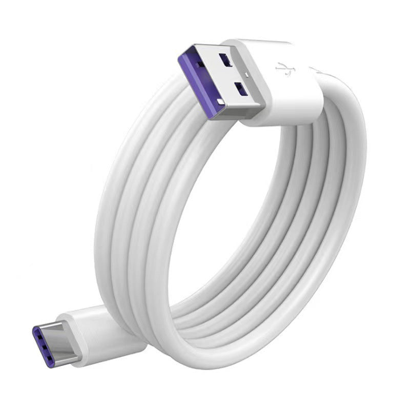 20/30/50 Pieces White USB Cable with USB input USB Type C output Wholesale 