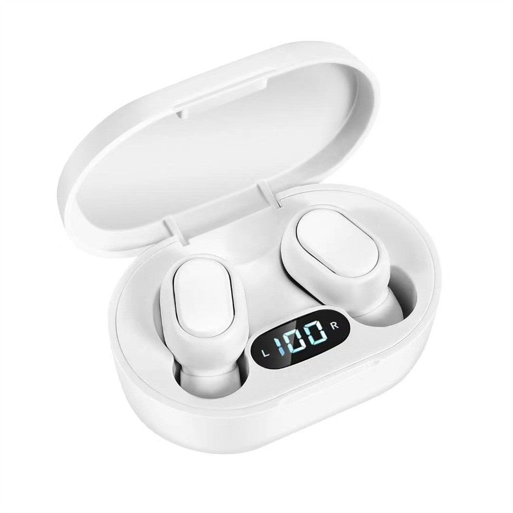 10pzs Audífonos in-ear Gamer Música Inalámbricos E7s negro Mayoreo